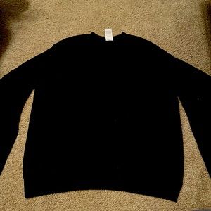 Black Crew Neck Sweater